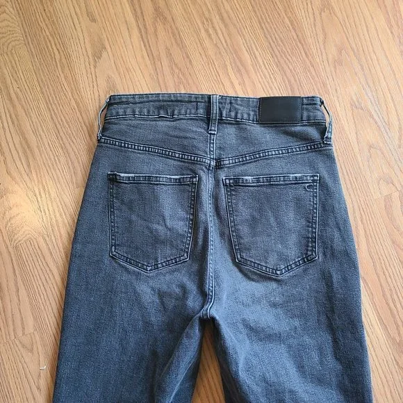 MADEWELL THE CURVY PERFECT VINTAGE JEANS high waist stretch ankle sz 27T - Picture 5 of 7